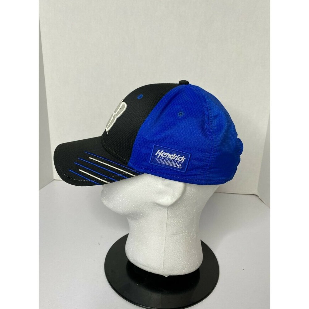 NASCAR Jimmy Johnson #48 Team Lowe Racing Blue Adjustable Strap Back Cap/Hat OS - Picture 11 of 11